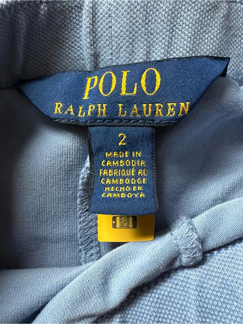 Polo by Ralph Lauren Light Blue Ruffle Skort Size 2
